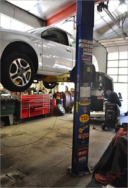 Complete automotive repair garage